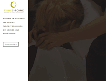 Tablet Screenshot of firmeenforme.com